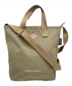 DANTONダントン）の古着「2WAYショルダーバッグ」｜カーキ