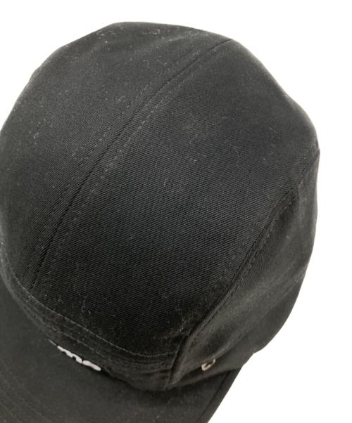 SUPREME（シュプリーム）SUPREME (シュプリーム) Side Zip Twill Camp Cap ブラックの古着・服飾アイテム