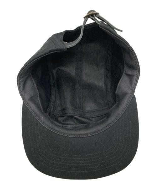 SUPREME（シュプリーム）SUPREME (シュプリーム) Side Zip Twill Camp Cap ブラックの古着・服飾アイテム
