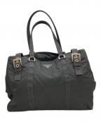 PRADAプラダ）の古着「ナイロントートバッグ」｜ブラック