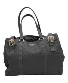中古・古着通販】PRADA (プラダ) ナイロントートバッグ ブラック