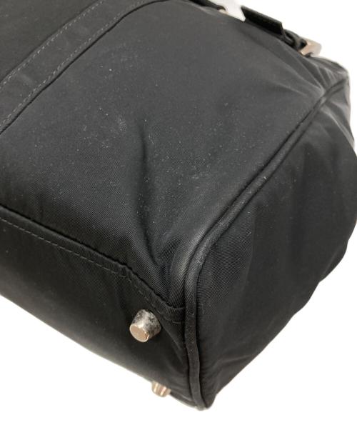 PRADA（プラダ）PRADA (プラダ) ナイロントートバッグ ブラックの古着・服飾アイテム