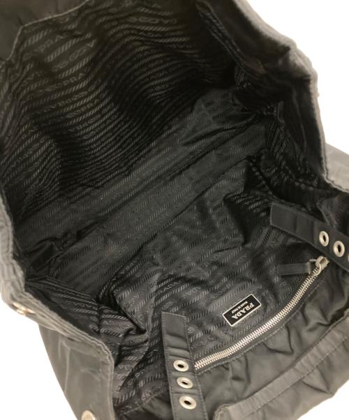 PRADA（プラダ）PRADA (プラダ) ナイロントートバッグ ブラックの古着・服飾アイテム