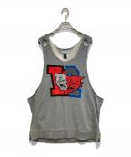 FACETASMファセッタズム）の古着「COLLEGE TANK」｜グレー