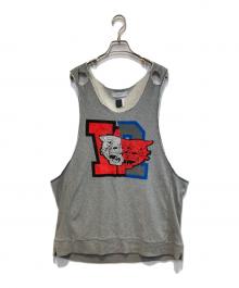 FACETASM（ファセッタズム）の古着「COLLEGE TANK」｜グレー