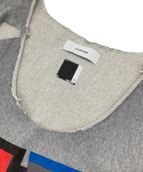FACETASM（ファセッタズム）FACETASM (ファセッタズム) COLLEGE TANK グレー サイズ:4の古着・服飾アイテム