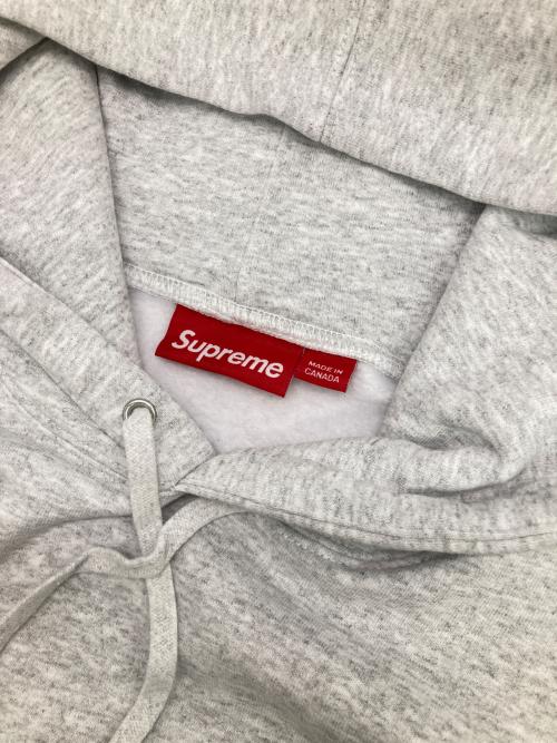 SUPREME（シュプリーム）SUPREME (シュプリーム) Small box hooded sweatshirt グレー サイズ:Lの古着・服飾アイテム