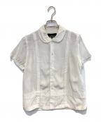 tricot COMME des GARCONSトリココムデギャルソン）の古着「丸襟S/Sシャツ」｜ホワイト