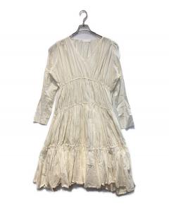 中古・古着通販】merlette (マーレット) SOLIMAN DRESS ベージュ