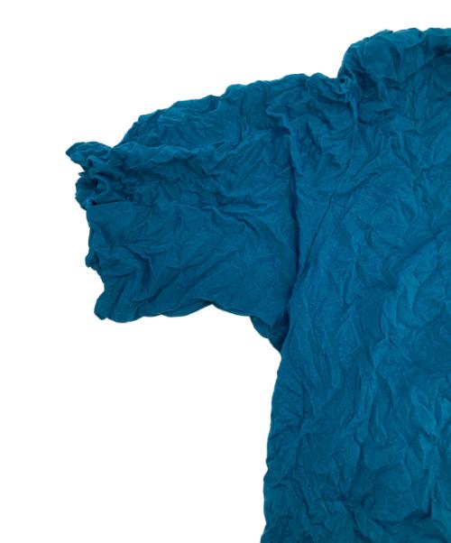 ISSEY MIYAKE（イッセイミヤケ）ISSEY MIYAKE (イッセイミヤケ) ポロシャツ ブルー サイズ:Ｍの古着・服飾アイテム