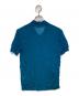 ISSEY MIYAKE (イッセイミヤケ) ポロシャツ ブルー サイズ:Ｍ：5000円