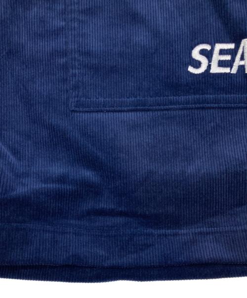 WIND AND SEA（ウィンダンシー）WIND AND SEA (ウィンダンシー) ハーフパンツ ネイビー サイズ:Sの古着・服飾アイテム