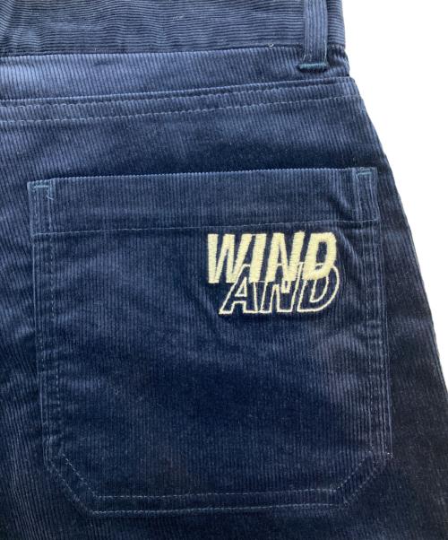 WIND AND SEA（ウィンダンシー）WIND AND SEA (ウィンダンシー) ハーフパンツ ネイビー サイズ:Sの古着・服飾アイテム