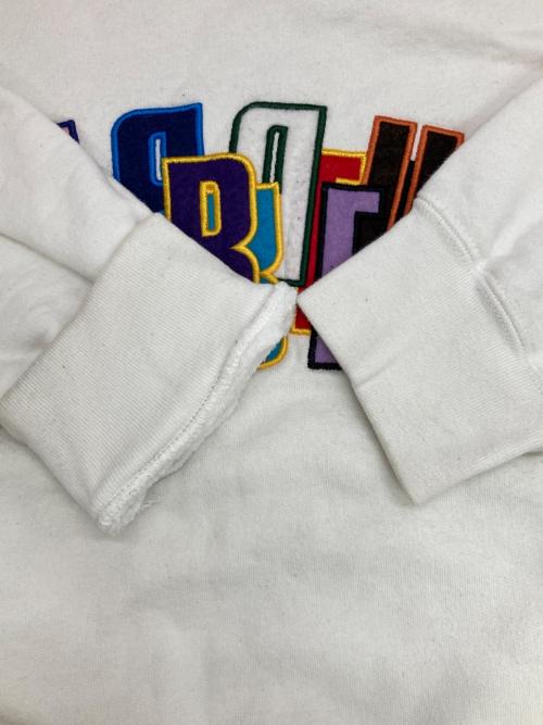 SUPREME（シュプリーム）SUPREME (シュプリーム) Stacked Crewneck ホワイト サイズ:Mの古着・服飾アイテム