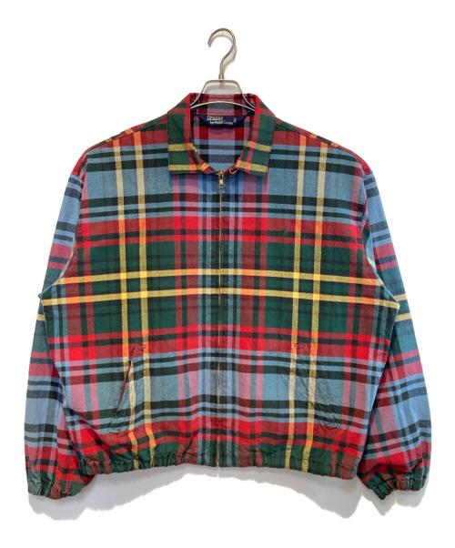 POLO RALPH LAUREN（ポロ・ラルフローレン）POLO RALPH LAUREN (ポロ・ラルフローレン) ［古着］スイングトップ マルチカラー サイズ:XLの古着・服飾アイテム