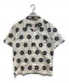 Palm Angelsパーム エンジェルス）の古着「HURRICANE BOWLING SHIRT」｜ホワイト×ブラック