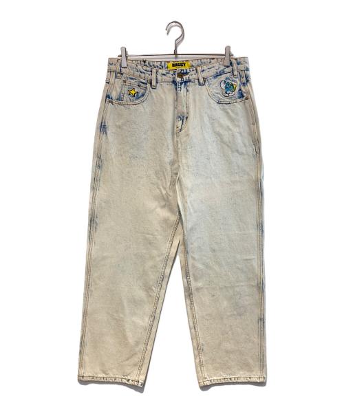 butter（バター）butter (バター) The Smurfs Baggy denim インディゴ サイズ:32 未使用品の古着・服飾アイテム