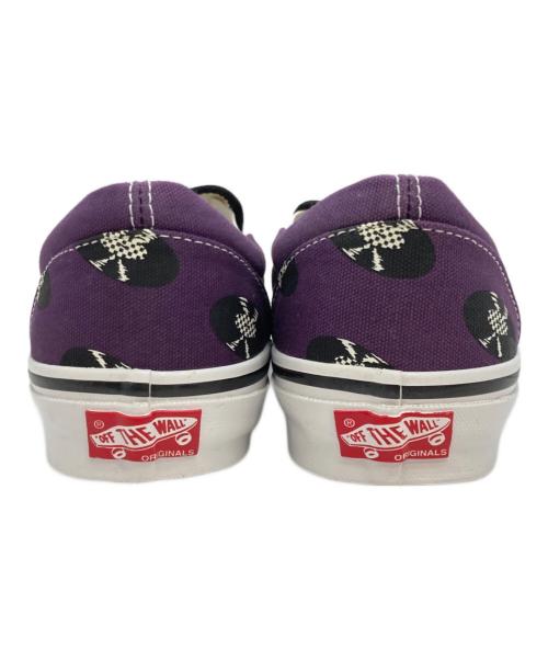 VANS（ヴァンズ）VANS (バンズ) WACKO MARIA (ワコマリア) OG SLIP-ON LX パープル サイズ:USM9.5の古着・服飾アイテム