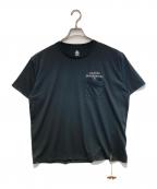 MOUNTAIN RESEARCHマウンテンリサーチ）の古着「A.M. Q.D.TEE」｜ブラック