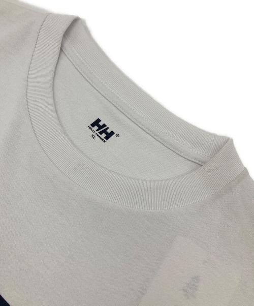 HELLY HANSEN（ヘリーハンセン）HELLY HANSEN (ヘリーハンセン) プリントTシャツ ホワイト サイズ:XLの古着・服飾アイテム