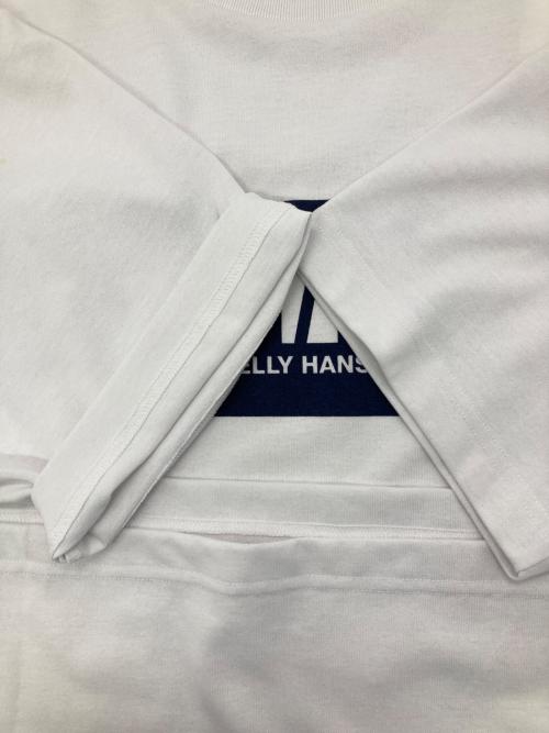 HELLY HANSEN（ヘリーハンセン）HELLY HANSEN (ヘリーハンセン) プリントTシャツ ホワイト サイズ:XLの古着・服飾アイテム