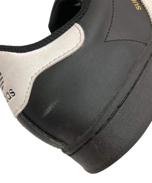 adidas（アディダス）adidas (アディダス) SUPER STAR ブラック サイズ:US9 1/2の古着・服飾アイテム