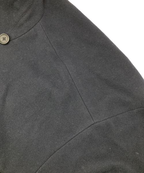 Curensology（カレンソロジー）Curensology (カレンソロジー) メルトンステンカラーコート ネイビー サイズ:Freeの古着・服飾アイテム