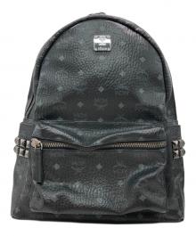 MCM（エムシーエム）の古着「Stark サイドスタッズ バックパック - ヴィセトス」｜ブラック