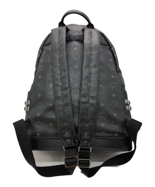 MCM（エムシーエム）MCM (エムシーエム) Stark サイドスタッズ バックパック - ヴィセトス ブラックの古着・服飾アイテム