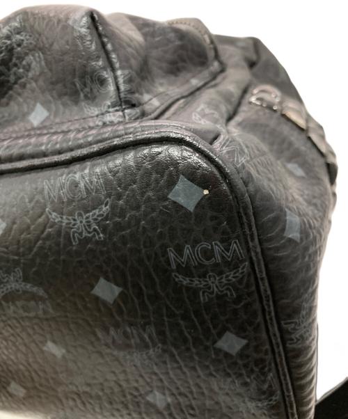MCM（エムシーエム）MCM (エムシーエム) Stark サイドスタッズ バックパック - ヴィセトス ブラックの古着・服飾アイテム