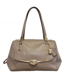 COACH（コーチ）の古着「マディソントートバッグ」｜ベージュ