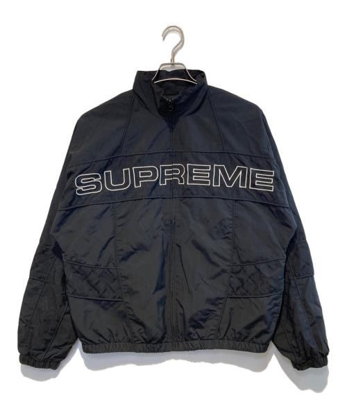 SUPREME（シュプリーム）SUPREME (シュプリーム) Jacquard Panel Track Jacket ブラック サイズ:Mの古着・服飾アイテム