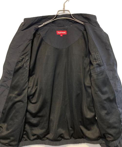 SUPREME（シュプリーム）SUPREME (シュプリーム) Jacquard Panel Track Jacket ブラック サイズ:Mの古着・服飾アイテム