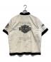 HARLEY-DAVIDSON (ハーレーダビッドソン) ワークシャツ ホワイト×ブラック サイズ:XL：5000円
