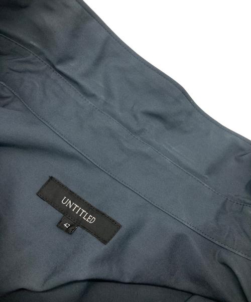 UNTITLED（アンタイトル）UNTITLED (アンタイトル) シャツワンピース グレー サイズ:42の古着・服飾アイテム