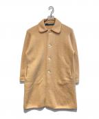 45Rフォーティファイブ・アール）の古着「縮絨ウールアルパカステンカラー コート」｜ピンク