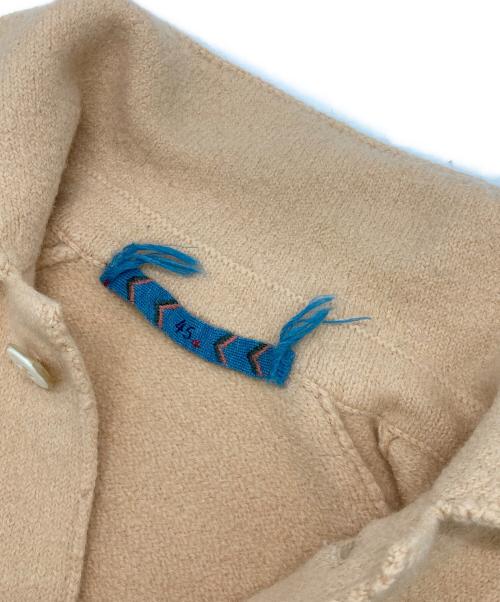 45R（フォーティファイブ・アール）45R (フォーティファイブ・アール) 縮絨ウールアルパカステンカラー コート ピンク サイズ:2の古着・服飾アイテム