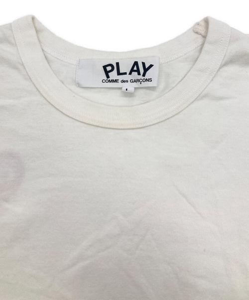 PLAY COMME des GARCONS（プレイコムデギャルソン）PLAY COMME des GARCONS (プレイコムデギャルソン) THE NORTH FACE (ザ ノース フェイス) play together S/Sカットソー ホワイト サイズ:Ｌの古着・服飾アイテム