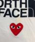 中古・古着 PLAY COMME des GARCONS (プレイコムデギャルソン) THE NORTH FACE (ザ ノース フェイス) play together S/Sカットソー ホワイト サイズ:Ｌ：6000円