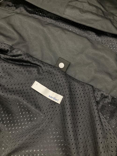 narifuri（ナリフリ）narifuri (ナリフリ) 2レイヤーマウンテンパーカー ブラック サイズ:Lの古着・服飾アイテム