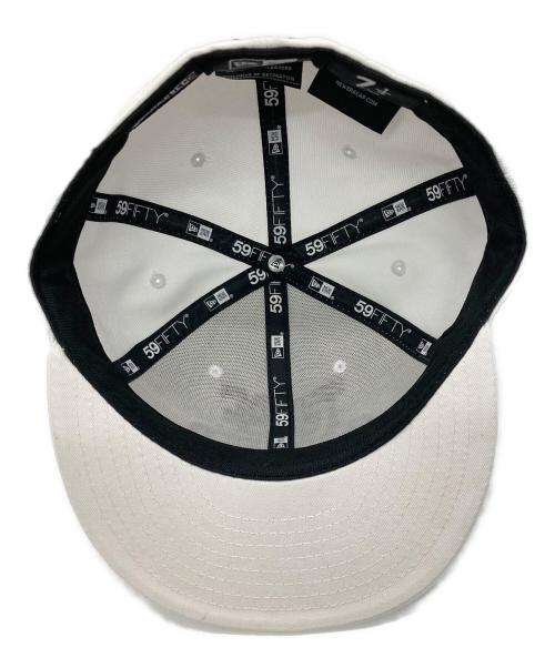 New Era（ニューエラ）New Era (ニューエラ) ONE PIECE (ワンピース) キャップ ホワイト サイズ:7 1/4(57.7cm)の古着・服飾アイテム