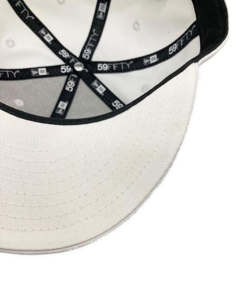 New Era（ニューエラ）New Era (ニューエラ) ONE PIECE (ワンピース) キャップ ホワイト サイズ:7 1/4(57.7cm)の古着・服飾アイテム