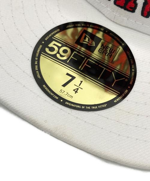 New Era（ニューエラ）New Era (ニューエラ) ONE PIECE (ワンピース) キャップ ホワイト サイズ:7 1/4(57.7cm)の古着・服飾アイテム
