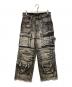 Jaded London（ジェイデッドロンドン）の古着「Washed Black Apex Denim Cargos」｜ブラック