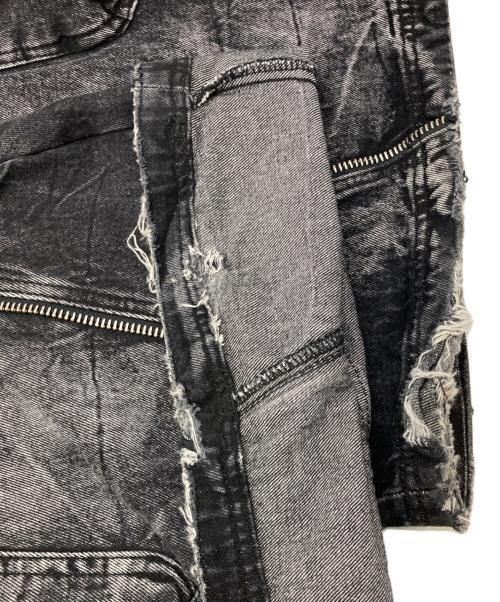 PERSONSOUL（パーソンソウル）PERSONSOUL (パーソンソウル) Tactical Work Jeans ブラック サイズ:Lの古着・服飾アイテム