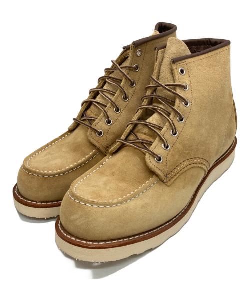 RED WING（レッドウィング）RED WING (レッドウィング) 6-inch Classic Moc ベージュ サイズ:US9.5の古着・服飾アイテム
