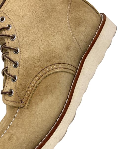 RED WING（レッドウィング）RED WING (レッドウィング) 6-inch Classic Moc ベージュ サイズ:US9.5の古着・服飾アイテム