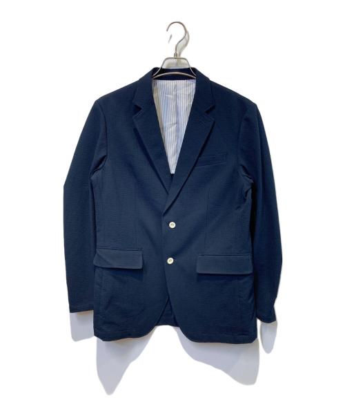 Callaway（キャロウェイ）Callaway (キャロウェイ) シアサッカー2Bジャケット ネイビー サイズ:Lの古着・服飾アイテム