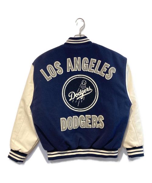 New Era（ニューエラ）New Era (ニューエラ) MLB ヴァーシティジャケット ネイビー サイズ:Lの古着・服飾アイテム