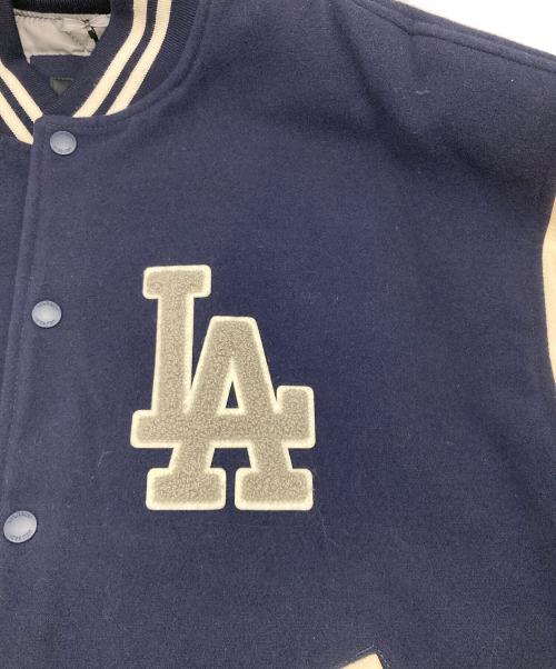 New Era（ニューエラ）New Era (ニューエラ) MLB ヴァーシティジャケット ネイビー サイズ:Lの古着・服飾アイテム